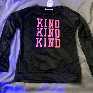 Black Velour Top (Girls)